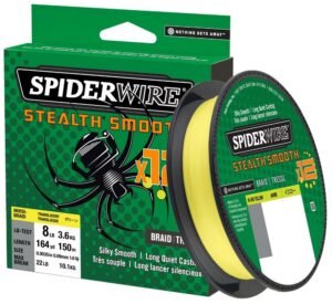 Spiderwire splietaná šnúra stealth smooth 12 hi-vis žltá 150