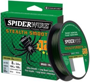 Spiderwire splietaná šnúra stealth smooth 12 zelená 150