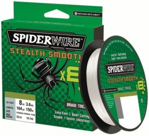 Spiderwire splietaná šnúra stealth smooth 8 priehľadná 150