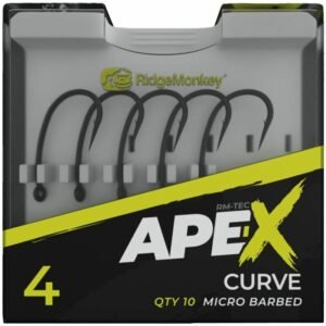 Ridgemonkey háčik ape-x curve barbed 10
