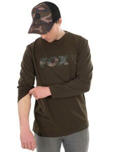 Fox tričko long sleeve khaki camo