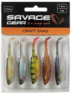 Savage gear gumová nástraha craft shad clear water mix