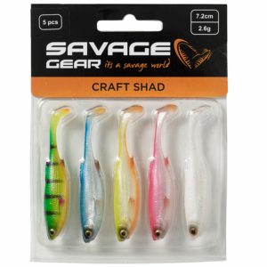 Savage gear gumová nástraha craft shad dark water mix
