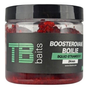Tb baits boosterované boilie squid strawberry 120