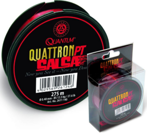 Quantum vlasec quattron salsa červená 275 m-priemer 0