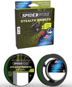 Spiderwire splietaná šnúra stlth smooth8 moos green