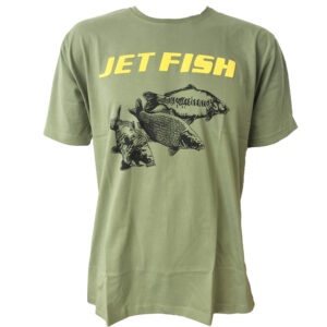 Jet fish tričko olivové-veľkosť