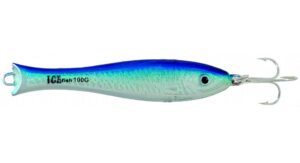 Ice fish pilker 3d modrý