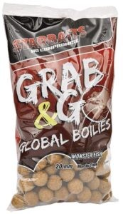 Starbaits boilies g&g global mega fish -