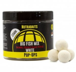 Nutrabaits pop-up big fish mix (salmon caviar