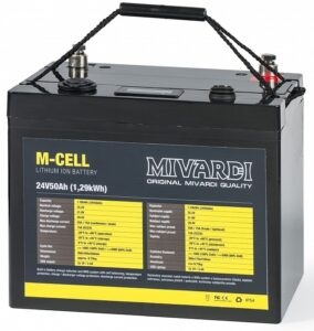 Mivardi lithiová bateria m-cell 24 v 50