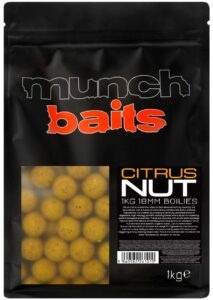 Munch baits boilies citrus nut -
