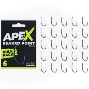 Ridgemonkey háčiky ape-x beaked point barbed bulk