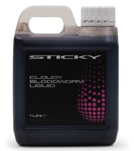 Sticky baits cloudy bloodworm liquid