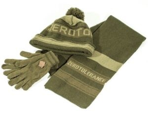 Nash zt hat scarf and glove set