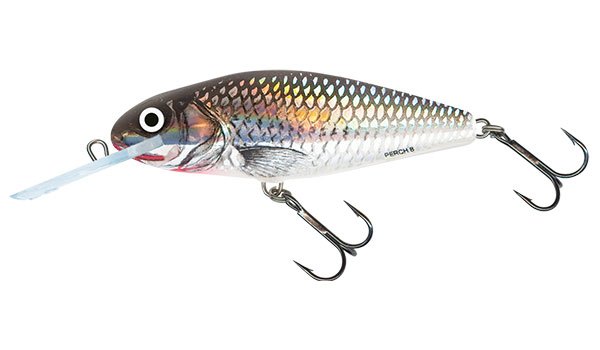 Salmo wobler perch deep runner holographic grey shiner