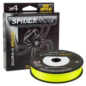 Spiderwire splietaná šnúra dura4 300 m yellow - priemer