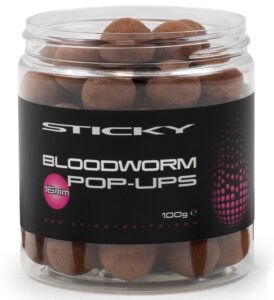 Sticky baits plávajúce boilies bloodworm pop-ups